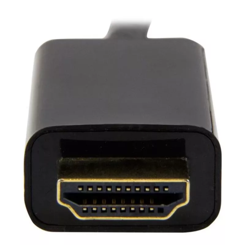 Cable Mini DisplayPort a HDMI StarTech.com de 1,8 m – vídeo 4K 30Hz – cable adaptador mDP a HDMI – Mini DP o Thunderbolt 1/2 Mac/PC a monitor/pantalla HDMI – cable convertidor mDP a HDMI