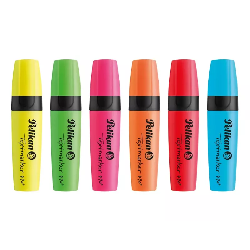 Rotulador Pelikan subrayador 490 Multicolour 6 uds.