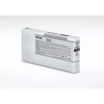 Epson T9137 cartucho de tinta negro claro (200 ml), capacidad estándar, negro claro, tinta pigmentada, 200 ml, 1 ud.