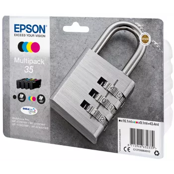 Epson Padlock multipack 4 colores 35 DURABrite Ultra Ink