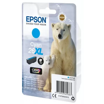 Epson Eisbär pack individual cian 26XL Claria Premium Ink