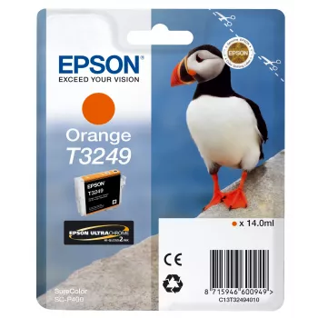 Cartucho Epson T3249 naranja