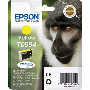 Epson Monkey Singlepack Amarillo T0894 DURABrite Ultra Ink