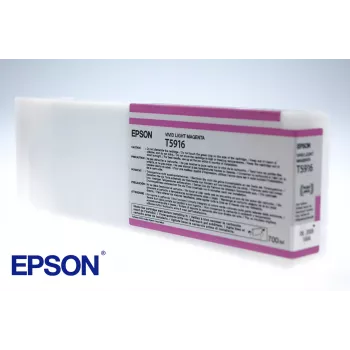 Pack individual Epson Vivid Light Magenta T591600, Magenta claro, tinta pigmentada, 700 ml, 1 ud.