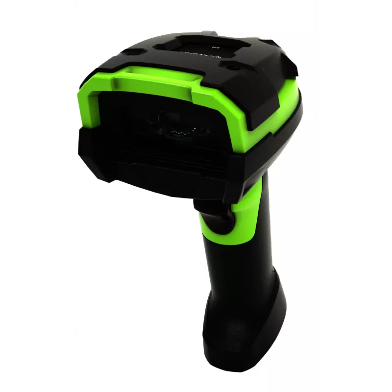 Lector de códigos de barras de mano Zebra LI3608-ER 1D negro, verde