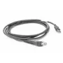 Cable serie Zebra CBA-U21-S07ZBR negro 2,1 m USB EAS