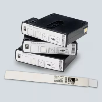 Etiqueta Zebra Z-Band Direct blanca