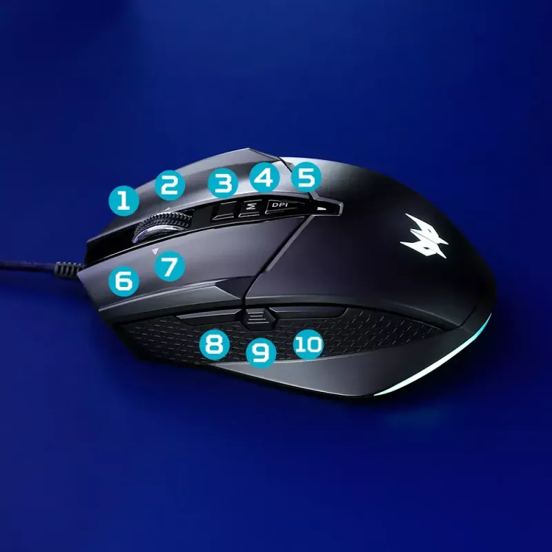 Ratón gaming Acer Predator Cestus 335