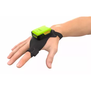 Lector de códigos de barras portátil Zebra RS2100 2D láser inalámbrico verde