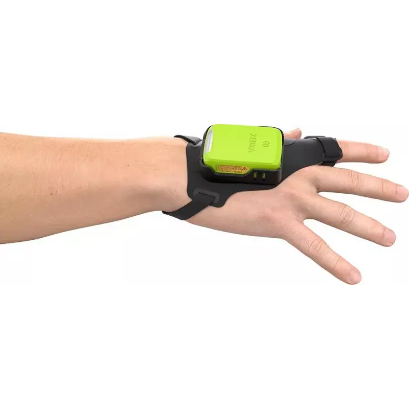 Lector de códigos de barras portátil Zebra RS2100 2D láser inalámbrico verde