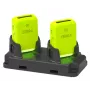Cargador de batería Zebra CRD-RS2X-2SCHG-01 AC Power negro