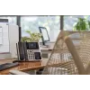 Teléfono IP POLY Edge E400 8 líneas con cable, auricular negro