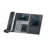 Teléfono IP POLY Edge E400 8 líneas con cable, auricular negro