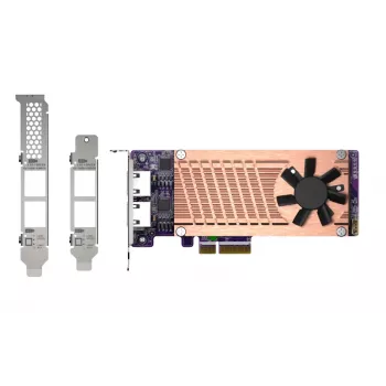 Tarjeta de red QNAP QM2-2P2G2T interna Ethernet 2500 Mbit/s