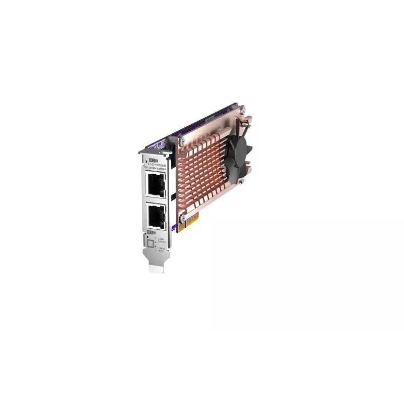 Tarjeta de red QNAP QM2-2P2G2T interna Ethernet 2500 Mbit/s