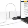 StarTech.com Cable de carga USB-C de 4m blanco, cable USB-C certificado por USB-IF, 240W PD EPR, cable de carga para portátil USB 2.0 Type-C, cable de transferencia de datos USB-C, funda de TPE