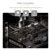 StarTech.com Tarjeta PCIe USB de 5 puertos, USB 3.2 10 Gbit/s, tarjeta PCI Express con 4 conectores USB-C, 1 conector USB-A interno, tarjeta controladora USB PCIe, Windows/macOS/Linux