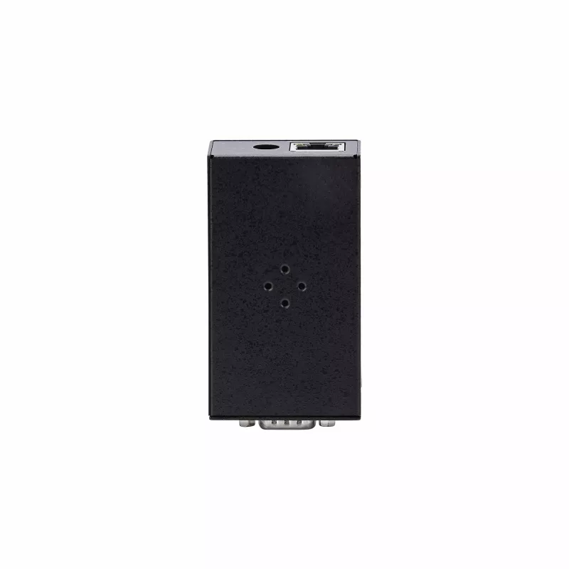 StarTech.com adaptador serie a Ethernet de 1 puerto, servidor de dispositivos serie IP para dispositivos RS232 remotos, montaje en pared/DIN, carcasa de metal, convertidor RJ45-LAN a serie DB9