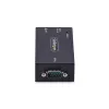 StarTech.com Adaptador de serie a Ethernet de 1 puerto, servidor de dispositivos serie IP PoE 802.3af para dispositivos RS232 remotos, montaje en pared/carril DIN, convertidor de RJ45 LAN a DB9 serie, TAA