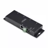 StarTech.com Adaptador de serie a Ethernet de 4 puertos, servidor de dispositivos serie IP para dispositivos RS232 remotos, montaje en pared/carril DIN, carcasa metálica, convertidor de RJ45 LAN a DB9 serie