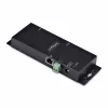 StarTech.com Adaptador de serie a Ethernet de 2 puertos, servidor de dispositivos serie IP para dispositivos RS232 remotos, montaje en pared/carril DIN, carcasa metálica, convertidor de RJ45 LAN a DB9 serie