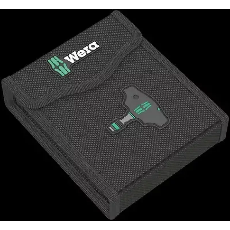 Juego de llaves Wera 05023471001 carraca 17 piezas negro verde
