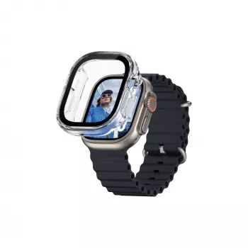 PanzerGlass ® Funda Full Body Transparente Apple Watch Ultra 3 | Ultra 2 | Ultra | 49mm
