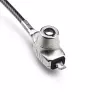Candado delgado StarTech.com compatible con ranura Noble Wedge®, cable de seguridad de 1,5 m, protección antirrobo de escritorio para portátil/notebook, cable de acero resistente a cortes, cerradura con llave