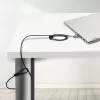 Candado delgado StarTech.com compatible con ranura Noble Wedge®, cable de seguridad de 1,5 m, protección antirrobo de escritorio para portátil/notebook, cable de acero resistente a cortes, cerradura con llave