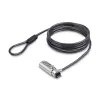 Candado delgado StarTech.com compatible con ranura Nano, cable de seguridad de 6,6ft (2m), protección antirrobo de escritorio para portátil/notebook, cable de acero resistente a cortes, cerradura de 4 dígitos