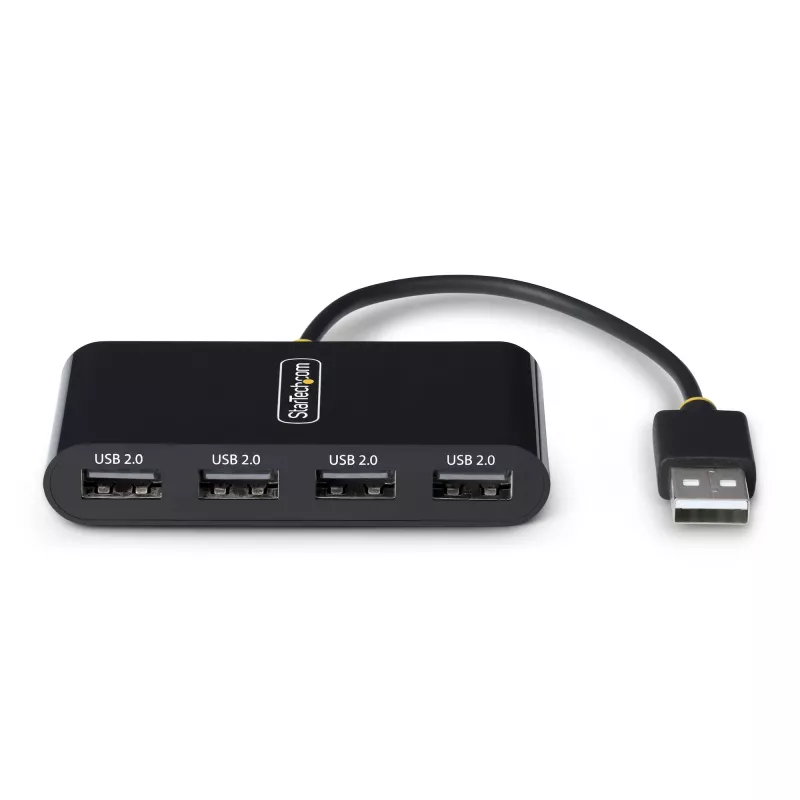 StarTech.com ST4200MINI2-USB-HUB Hub de interfaces USB 2.0 480 Mbit/s Negro