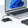 StarTech.com ST4200MINI2-USB-HUB Hub de interfaces USB 2.0 480 Mbit/s Negro