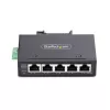 StarTech.com I51G-ETHERNET-SWITCH switch Gigabit Ethernet industrial no administrado de 5 puertos, 10/100/1000, carril DIN/montaje en pared, IP30, de -40 a 75 °C (-40–167 °F), DC, TAA