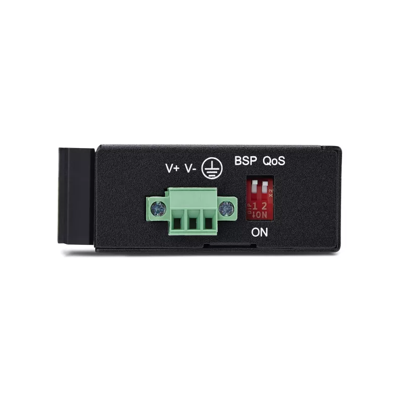 StarTech.com I51G-ETHERNET-SWITCH switch Gigabit Ethernet industrial no administrado de 5 puertos, 10/100/1000, carril DIN/montaje en pared, IP30, de -40 a 75 °C (-40–167 °F), DC, TAA