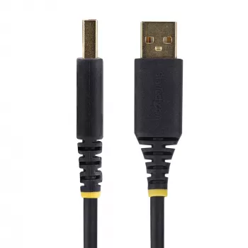 StarTech.com Cable adaptador USB a serie de 1ft (30cm), retención COM, tuercas/tornillos reemplazables, USB-A a DB9 RS232, chip FTDI, protección ESD, Windows/macOS/Linux