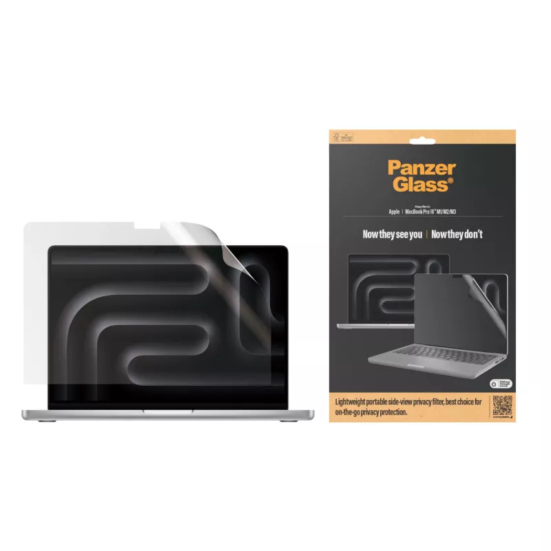 Protector de pantalla PanzerGlass Dual Privacy MacBook Pro 16