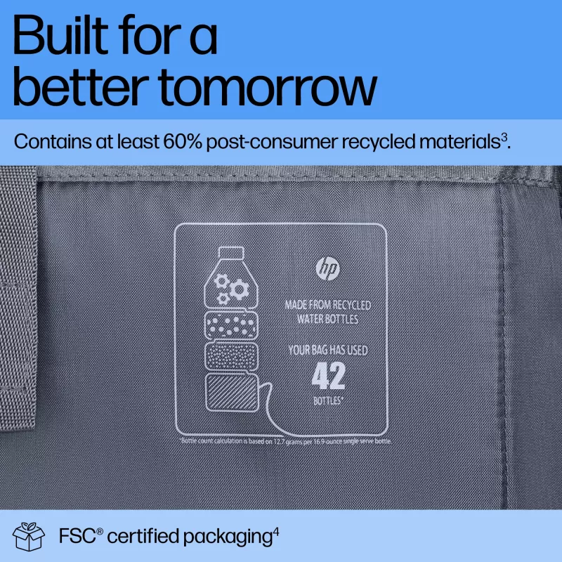 Funda para portátil HP Travel Plus 22L maletín de 16