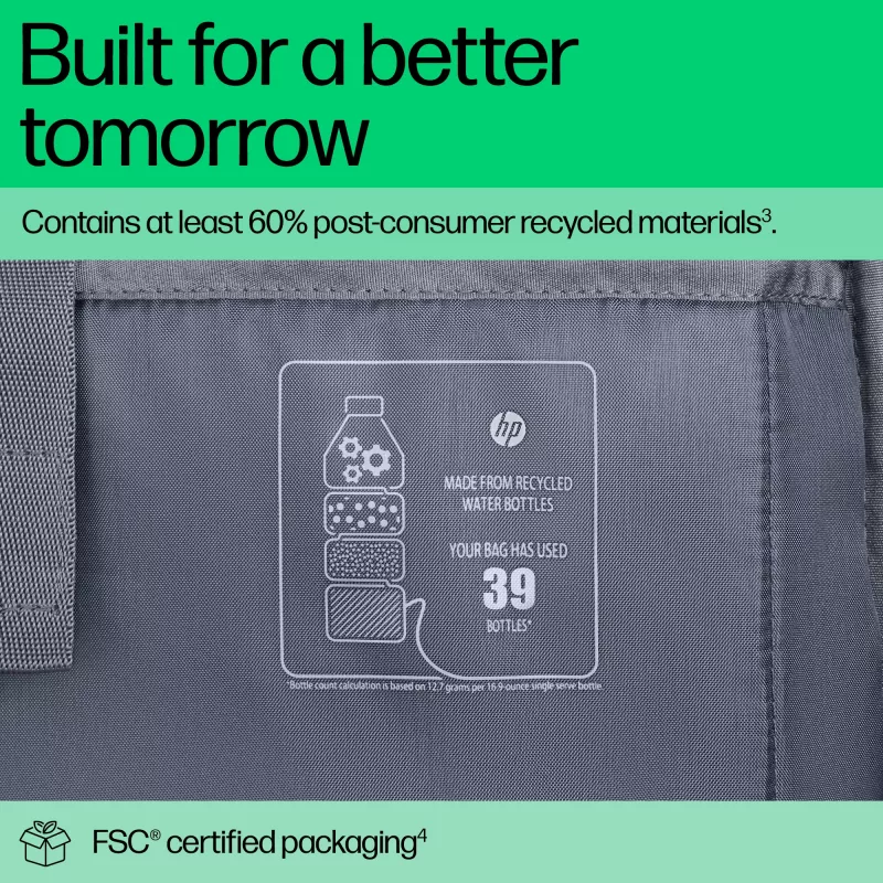 Funda para portátil HP Travel Plus 15 l maletín de 14