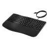HP 485 Comfort Teclado con cable de tamaño completo USB membrana con reposamuñecas