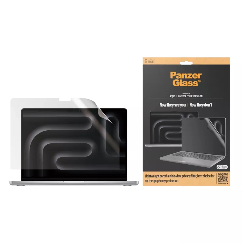 Protector de pantalla PanzerGlass Dual Privacy MacBook Pro 14