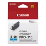 Cartucho de tinta Canon PFI-5100 C 1 ud. Original cian