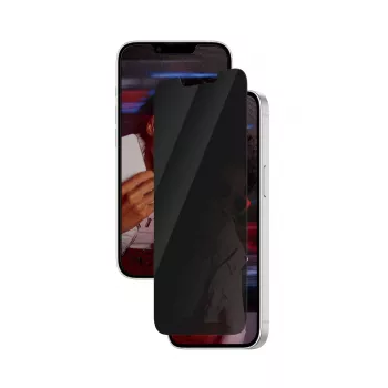 PanzerGlass SAFE. by ® protector de pantalla de privacidad iPhone 17e | 16e | 14 | 13 | 13 Pro | Ultra-Wide Fit con EasyAligner