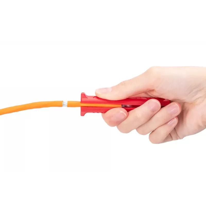 DIGITUS DN-94001-1 herramienta pelacables para cables de red/datos, 5–15 mm, hasta AWG 24, rojo