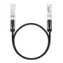 Cable InfiniBand/fibra óptica TP-Link Omada SM9220-1M QSFP28 Twinax negro