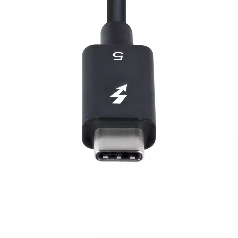 Cable Thunderbolt 5 StarTech.com de 1,5ft (50cm), 80Gbit/s/hasta 120Gbit/s, 240W PD, 8K 60Hz, cable Thunderbolt certificado - compatible con Thunderbolt 4/USB4/USB-C