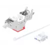 Cable de red Intellinet 791311 módulo Keystone plano rojo RJ-45
