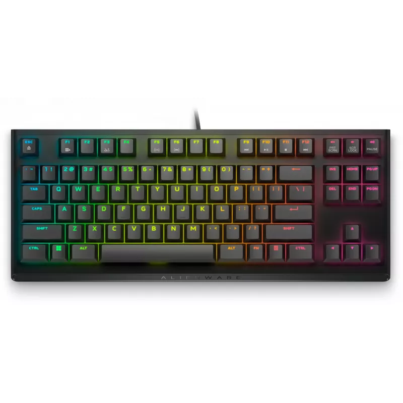 Teclado Alienware AW420K USB negro 545-BBDY Dell