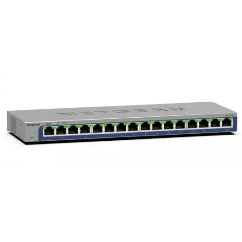 NETGEAR GS116 no gestionado L2 Gigabit Ethernet (10/100/1000) negro