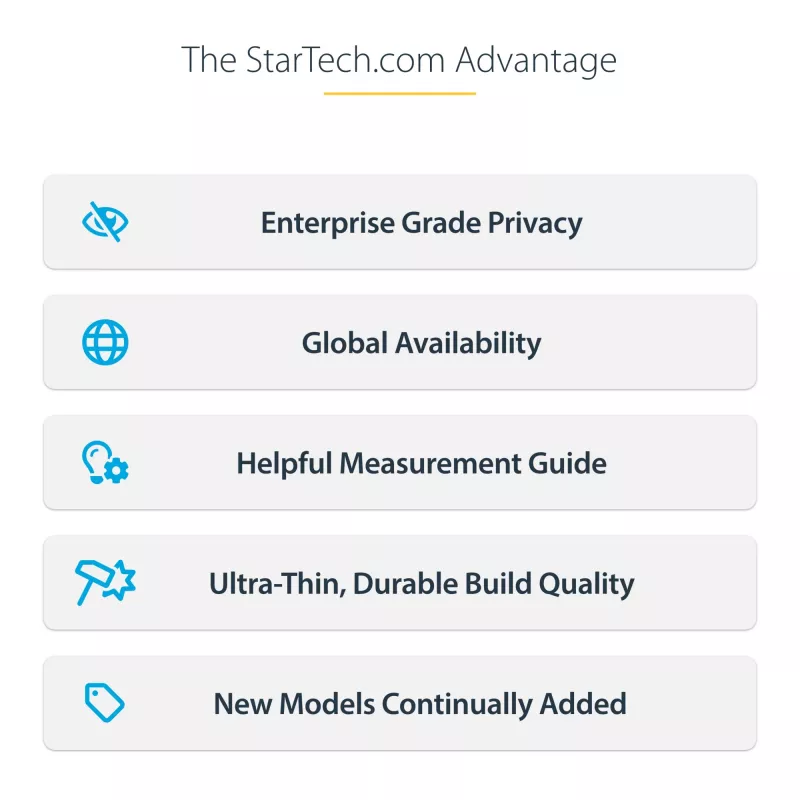 StarTech.com filtro de privacidad Flip-Over con touch para 13,5 inch 3:2, filtro antirreflejos, protector de pantalla para portátil con reducción del 51 % de luz azul