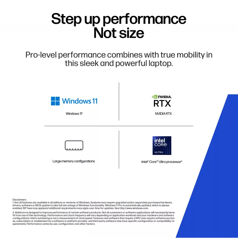 HP ZBook 8 G1i 16 A3ZU2ET estación de trabajo móvil, Intel Core Ultra 7 255H, 16 pulgadas 2.5K (2560x1600) IPS, 32 GB RAM, 1 TB SSD, NVIDIA RTX 500 Ada, Wi-Fi 7, Windows 11 Pro, teclado alemán QWERTZ, Meteor Silver